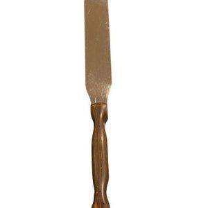 Vintage Cutco #28 Professional Spatula 12 3/4” Full Length Brown Handle